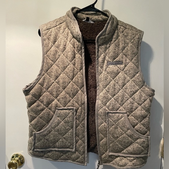 Simply Southern Jackets & Blazers - NWOT Simply Southern Quilted Vest